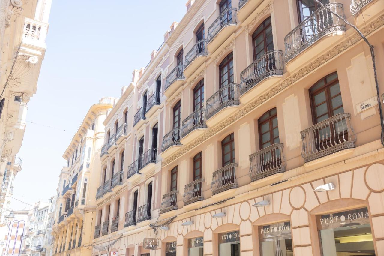 Apartamento Especeria Blue By #Cuatrocallesflats Málaga Dış mekan fotoğraf